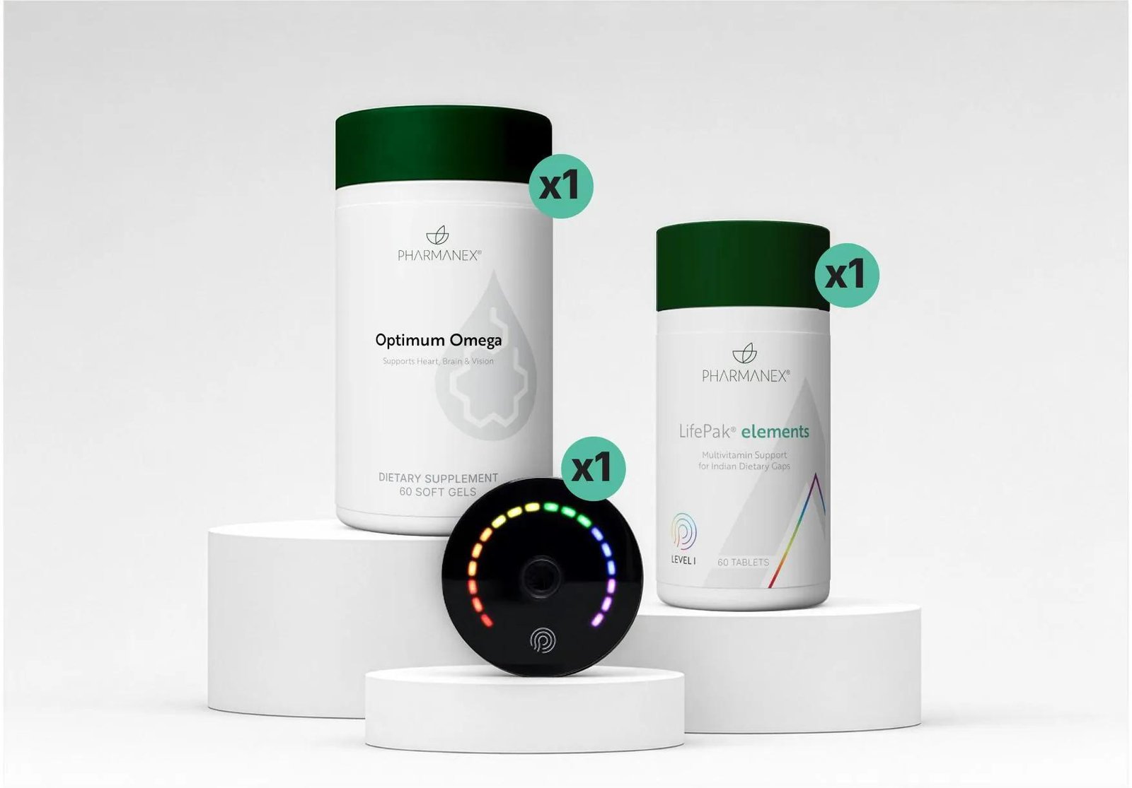 Pharmanex-Prysm-India-Bundle-2.jpg Mini Bundle - Pharmanex Prysm x LifePak x Optimum Omega - Image 1